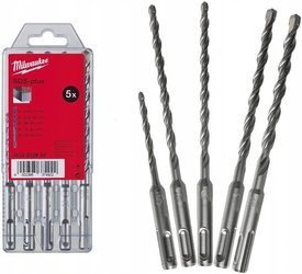 Zestaw wierteł dwuostrzowych MILWAUKEE M2 SDS PLUS 5szt