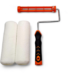 - ZESTAW MOTIVE V-PRO WAŁEK WHITE FIBRA 23cm 14mm 2szt + UCHWYT 23cm