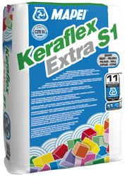 ELASTYCZNY KLEJ DO PŁYTEK MAPEI KERAFLEX EXTRA S1 25KG - SZARY