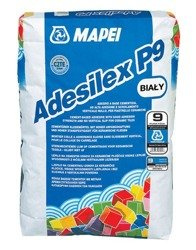 ELASTYCZNY KLEJ DO PŁYTEK MAPEI ADESILEX P9 BIAŁY 25KG