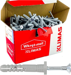 Kołek szybkiego montażu z kołnierzem cylindrycznym WKRĘT-MET SMKC 5x35 200szt