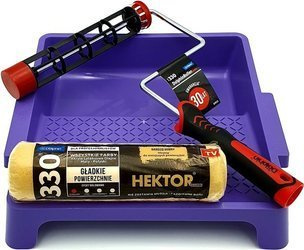 ZESTAW BLUE DOLPHIN WAŁEK SERIA 330 HEKTOR 25cm 9mm + UCHWYT ROLLER 25CM + DUŻA KUWETA