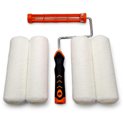 - ZESTAW MOTIVE V-PRO WAŁEK WHITE FIBRA 23cm 14mm 4szt + UCHWYT 23cm