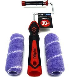 ZESTAW BLUE DOLPHIN WAŁEK SERIA 330 SPINNER 10cm 9mm 2szt + UCHWYT ROLLER 10CM