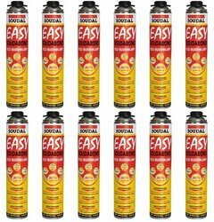 12x KLEJ BUDOWLANY SOUDAL SOUDABOND EASY NA PISTOLET 750 ml