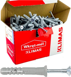 Kołek szybkiego montażu WKRĘT-MET SM 8x45 100szt