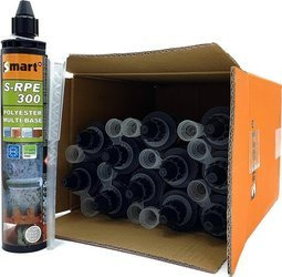 24x SMART KOTWA CHEMICZNA DWUSKŁADNIKOWA S-RPE 300 + 24x MIESZADŁO
