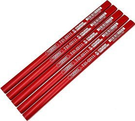 Ołówek stolarski HB TORRO 24cm 5szt