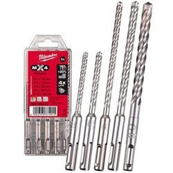 Zestaw wierteł czteroostrzowych MILWAUKEE MX4 SDS PLUS 5szt