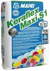 ELASTYCZNY KLEJ DO PŁYTEK MAPEI KERAFLEX MAXI S1 25KG - SZARY