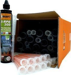 24x SMART KOTWA CHEMICZNA DWUSKŁADNIKOWA S-RPE 300 + 48x MIESZADŁO