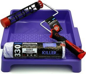 ZESTAW BLUE DOLPHIN WAŁEK SERIA 330 KILLER 25cm 9mm + UCHWYT ROLLER 25CM + DUŻA KUWETA