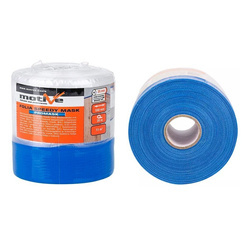 FOLIA MALARSKA Z TAŚMĄ PROMASK 25mm Antychlap 55cm x 20m MOTIVE