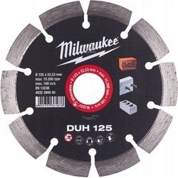 Tarcza diamentowa MILWAUKEE DUH 125mm 22,2mm